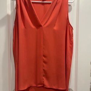 Vince Camuto Peach Sleeveless Blouse